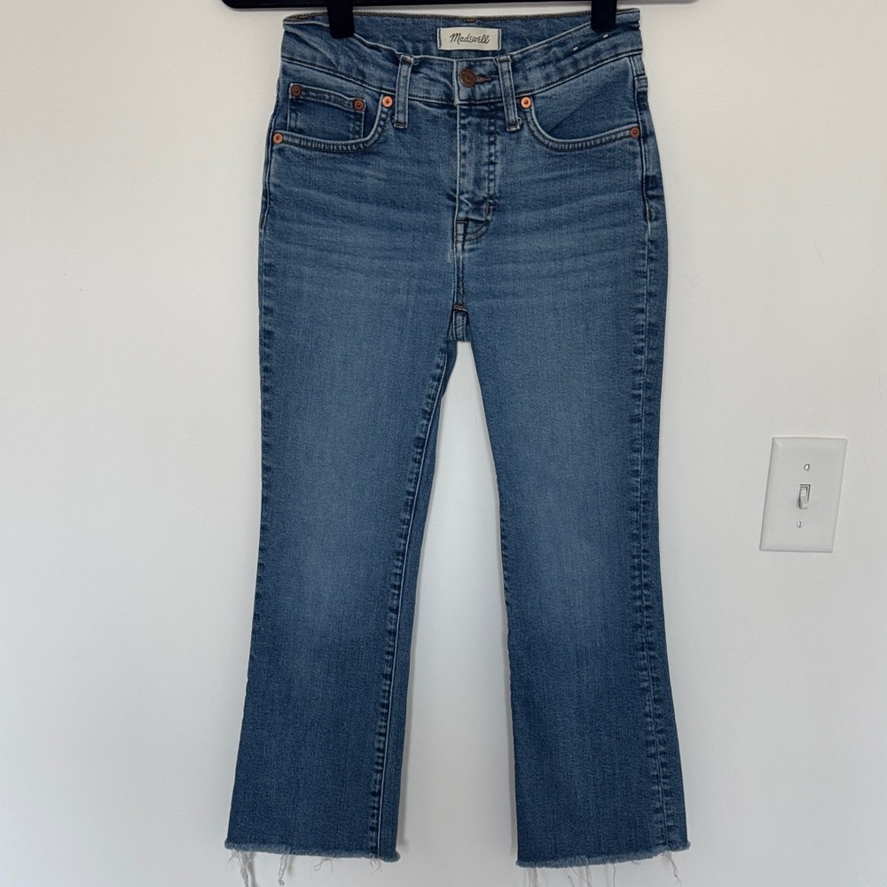 Madewell Mid-Rise Kick Out Jeans - Size 24P